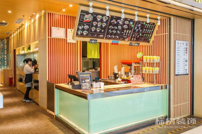 布蘭諾奶茶門店裝修奶茶店裝修公司怎樣選？